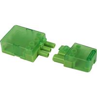 Greenbrook Electrical Greenbrook Lighting Connector 20A 3 Pole in Green Polycarbonate