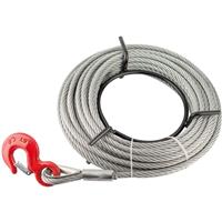 Draper Wire Rope with Hook 20m