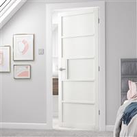 JB Kind Metro Internal Door 35 x 1981 x 610mm in White Mdf