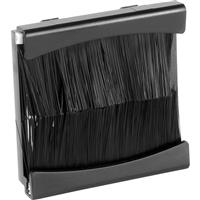Euro Module Brush Module Black 2 Mod Single Plate