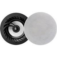 Lithe Audio Ceiling Bluetooth Speaker Pair Master and Passive in White Polypropylene