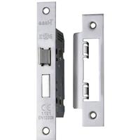 Eurospec Bathroom Lock 3" Satin in Nickel