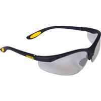 DeWalt Reinforcer Safety Glasses Indoor / Outdoor Lens in Black Rubber
