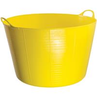 Red Gorilla Flexi Tub 75L in Yellow