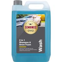 Simoniz 2 in 1 Shampoo & Snow Foam 5L