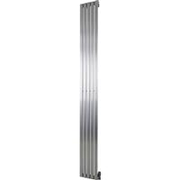 Aeon Lunar Designer Radiator 1800 x 490mm Btu 4760 in Brushed Stainless Steel