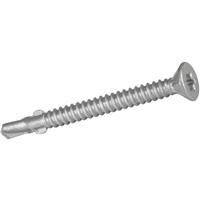Forgefix TechFast Light Duty Self Drilling Torx Roof Screw 5.5 x 50mm (100 Pack) in Silver Steel