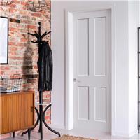 JB Kind Rushmore Internal Door Primed 33 x 1981 x 838mm in White Mdf
