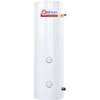 RM Cylinders RM Optimum Stainless Steel Direct Unvented Hot Water Cylinder 900 x 545 120L in White