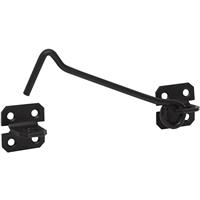 GateMate Cabin Hook Wire Pattern 150mm Epoxy in Black Steel