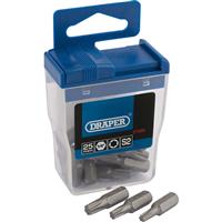 Draper Torx Bit Set Mixed (20 Pack) in Grey Plastic