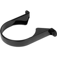 Aquaflow Soil Pipe Clip 110mm in Black Plastic