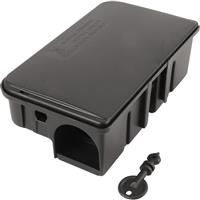 Big Cheese The Rat & Mouse Bait Station in Black