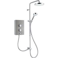 Mira Decor Dual Outlet Electric Shower 10.8kW in Silver