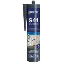Bostik Pro S41 Window & Door Frame Silicone 310ml in Clear