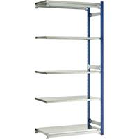 Barton 5 Tier Boltless Shelving Extension Bay 1500 x 910 x 478mm Steel