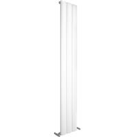 Kudox AluLite Arc Aluminium Designer Radiator 1800 x 280mm 2395Btu in White