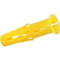 Rawlplug UNO Universal Contract Wall Plug 5mm (96 Pack) in Yellow
