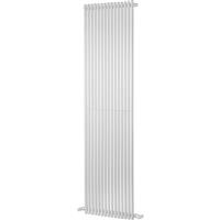 Towelrads Iridio Vertical Designer Radiator 1800 x 500mm 2457Btu in White Steel
