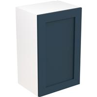 Kitchen Kit Flatpack Shaker Kitchen Cabinet Wall Unit Ultra Matt 450mm in Indigo Blue MFC