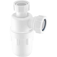 McAlpine Bottle Trap 1 1/4" A10 in White Plastic