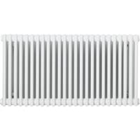Arlberg 2 Column Horizontal Radiator 592 x 1176mm 3875Btu in White Steel