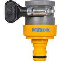 Hozelock Round Mixer Tap Connector 14-18mm Rubber/Steel