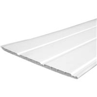 Unbranded Hollow Soffit 300mm x 3m (4 Pack) in White