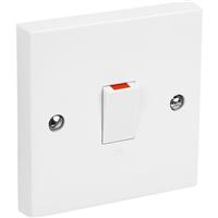 Axiom 20A DP Switch in White Plastic