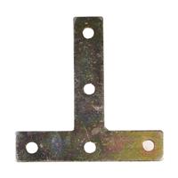 BPC Fixings T Plate 75 x 75 x 15mm (10 Pack) Steel