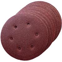Toolpak Sanding Disc 150mm 60 Grit (10 Pack) Aluminium