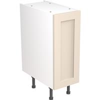 Kitchen Kit Flatpack Shaker Kitchen Cabinet Base Unit Ultra Matt 300mm in Cashmere MFC