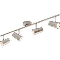 Inlight Harvey 4 Light Bar Spotlight Satin Nickel Steel
