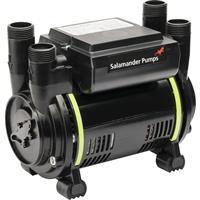 Salamander CT75 Xtra Regenerative Twin Shower Pump 2.0 bar in Black Metal/Plastic