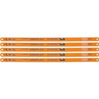 Bahco 12" Shatterproof Bi-Metal Hacksaw Blades 32 TPI (5 Pack) in Orange