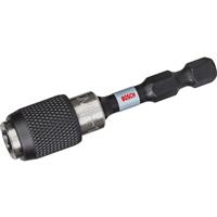 Bosch Impact Quick Release Screwdriver Bit Holder 60mm in Black