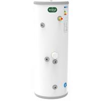 Joule Invacyl Slimline Indirect Unvented Cylinder 210L in White Stainless Steel
