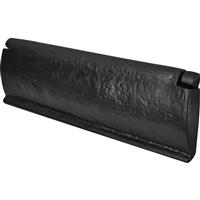 Old Hill Ironworks Letter Plate 295mm x 80mm Rectangular Interior Letter Tidy in Black Cast Iron