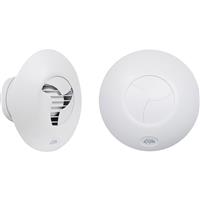 Airflow Extractor Fan iCON15 100mm in White ABS