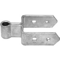 Perry Double Strap Field Gate Bottom Band 5" in Silver