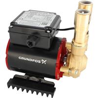 Grundfos Amazon SSP Brass Single Shower Pump 3.0 bar in Black