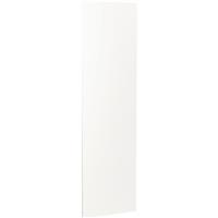Kitchen Kit Flatpack J-Pull Kitchen Cabinet Larder End Ultra Matt 2400x600mm in White Mdf