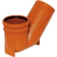 Aquaflow Universal Gulley Trap 110mm 45deg in Terracotta