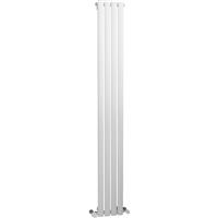 Ximax Bristol Designer Radiator 1800 x 236mm 1686Btu Single in White Steel