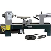 Draper Variable Speed Wood Lathe 230V 250W Iron