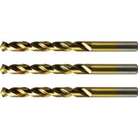 Minotaur HSS Titanium Drill Bit 1.5 x 40mm (3 Pack) Steel