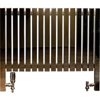 Aeon Arat Designer Radiator 660 x 590mm Btu 2247 in Brushed Stainless Steel