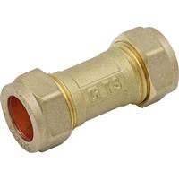Flume Single Check Non Return Valve 15mm in Gold Dzr Brass