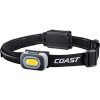 Coast RL10 Head Lamp with Rear Safety Light 560lm in Black ABS With Elasticated Headband