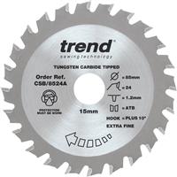 Trend Craftpro Mini Sawblade CSB/8524A 85 x 24T x 15mm